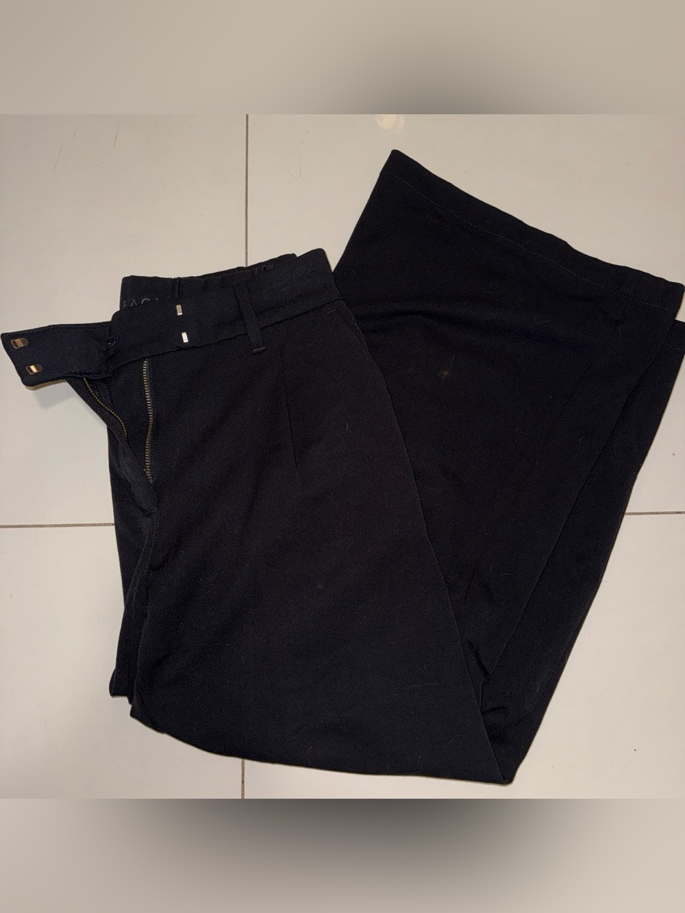 American Eagle Outfitters Black Dress Pants - Wide Leg Trousers